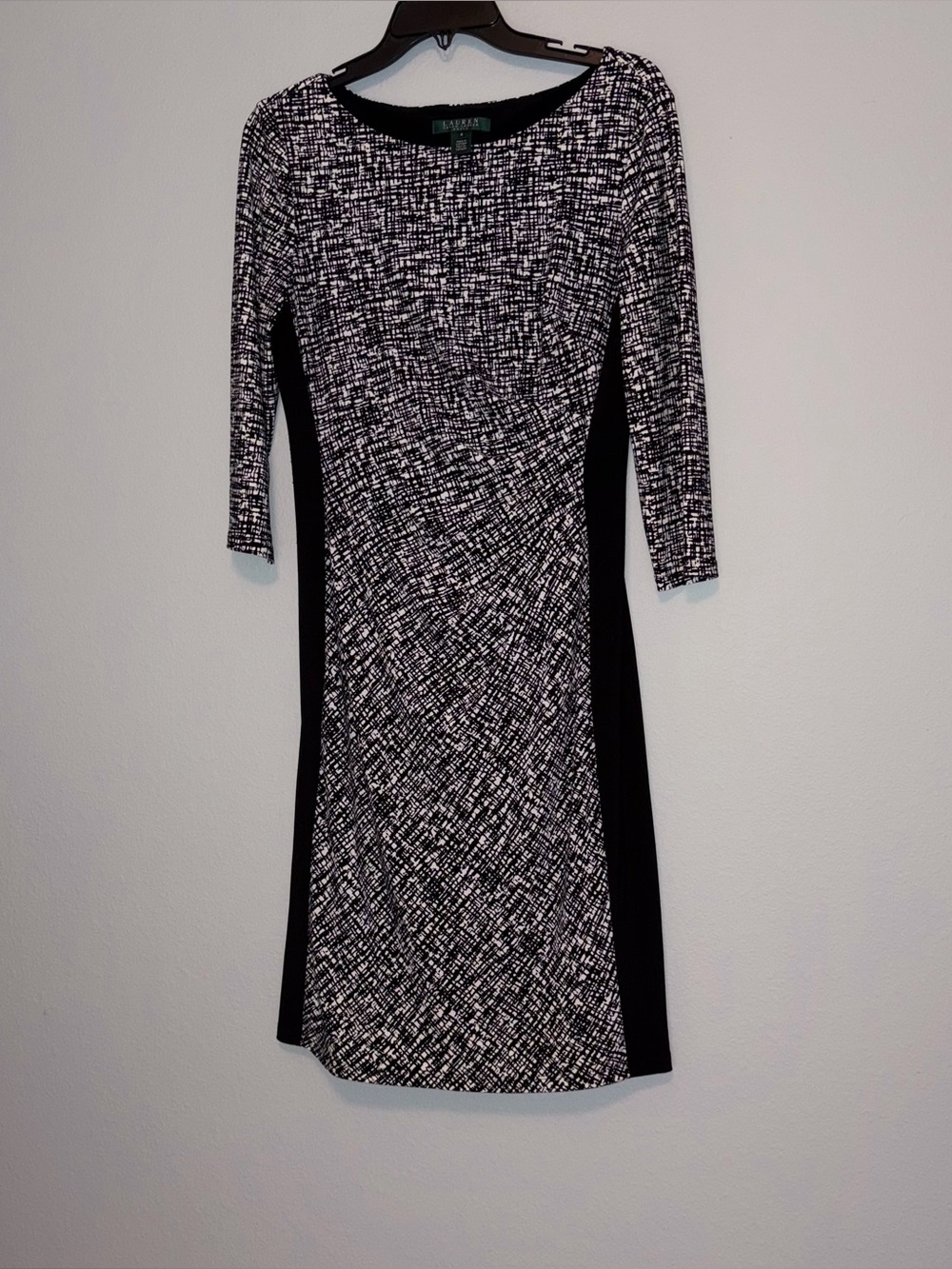 Lauren Ralph Lauren 3/4 Sleeve Dress Size 8